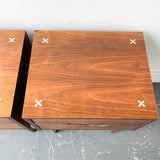 Pair of Mid Century Modern American of Martinsville Nightstands