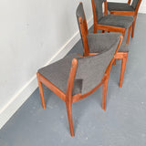 Set of 4 Danish Teak Dining Chairs