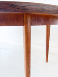 Mid Century Dining Table with 2 Leaves by J.O. Carlsson