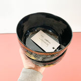 Set of 2 Black Lacquered Bowls