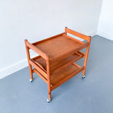 Teak Bar Cart