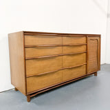 Mid Century Modern Cane Front Buffet