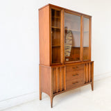 Mid Century Modern Sculpted Front Hutch