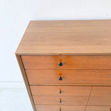 Mid Century Modern Highboy Dresser by Harmony House