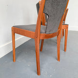 Set of 4 Danish Teak Dining Chairs