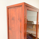 Mid Century Curio Cabinet A