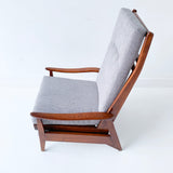 Mid Century Modern Recliner with New Upholstery