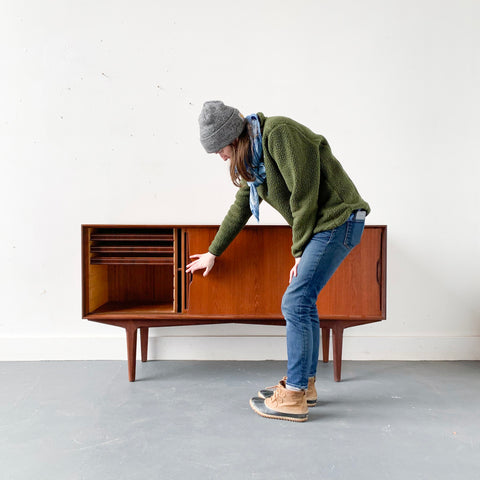 Danish Teak Credenza