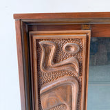 Mid Century Modern Curio Cabinet by Pulaski