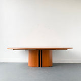 Mid Century Cherry Dining Table with Pop Up Leaf by Skovby