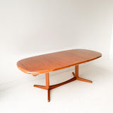Teak Dining Table with 2 Leaves
