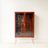 Mid Century Curio Cabinet B