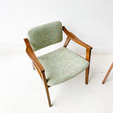 Pair of Mid Century Occasional Chairs with Tilt Backs