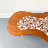 Mid Century Modern Amoeba Shaped Coffee Table