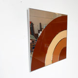 70s Space Age Art Mirror