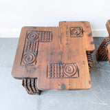 Pair of Vintage Side Tables by Witco