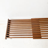 John Keal for Brown Saltman Expandable Slat Bench