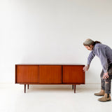 Mid Century Modern Teak and Rosewood Sideboard