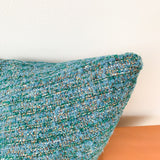 Nubby Teal Pillow