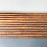 Mid Century Modern Slat Bench