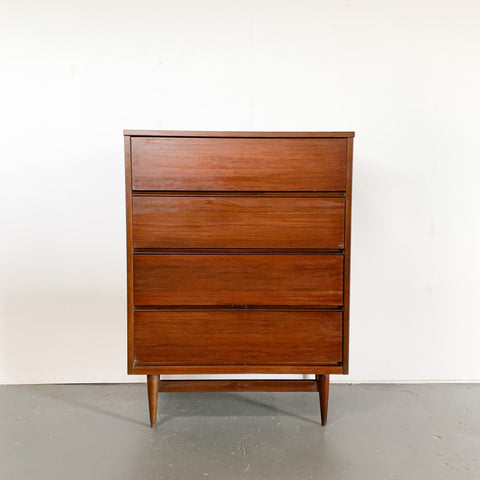 Formica Top Highboy Dresser