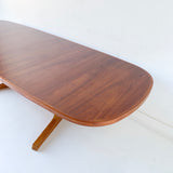 Danish Teak Niels Moller for Gudme Dining Table with 2 Leaves