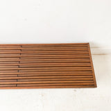 John Keal for Brown Saltman Expandable Slat Bench