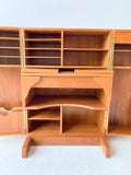Mummenthaler & Meier Teak Magic Box Folding Desk Cabinet