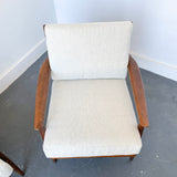 Mid Century Modern Baumritter 2 Part Sofa and Lounge Chair