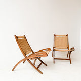 Pair of Mid Century Rope Chairs