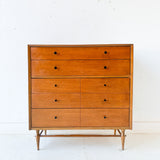 Mid Century Modern Highboy Dresser by Harmony House