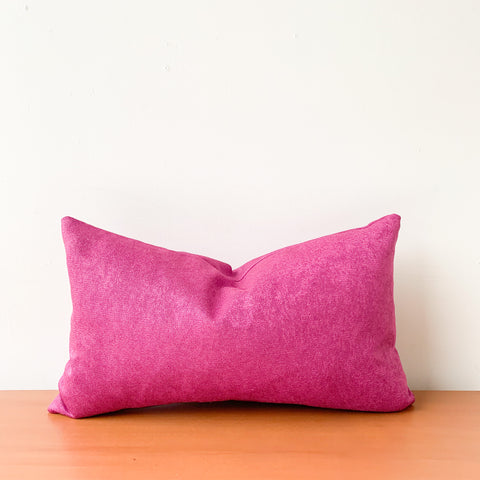Fuschia Lumbar Pillow