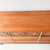 Mid Century Modern 9 Drawer Dresser By Bassett