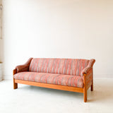 Vintage Ekornes Sofa with New Upholstery