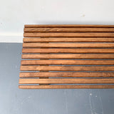 Mid Century Modern Slat Bench