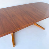 Danish Teak Niels Moller for Gudme Dining Table with 2 Leaves