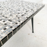 Mid Century Modern Tile Top Coffee Table