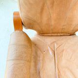 Pair of Vintage Leather Lounge Chairs