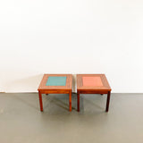 Pair of John Keal for Brown Saltman End Tables