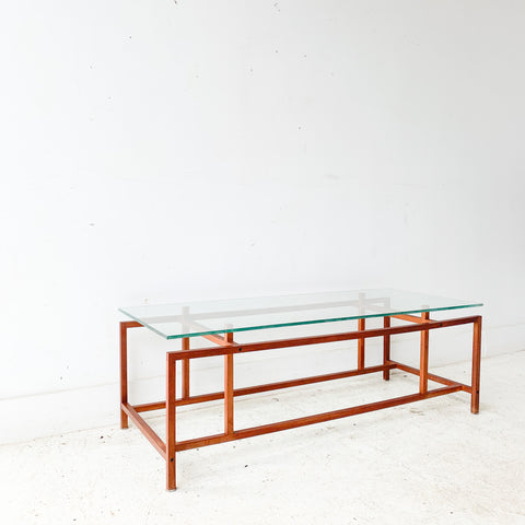 Henning Norgaard Teak + Glass Coffee Table