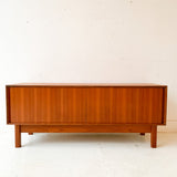 Mid Century Modern Teak Media Cabinet