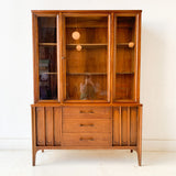 Mid Century Modern Sculpted Front Hutch