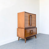 Mid Century Walnut Gentlemen’s Chest