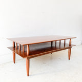 Mid Century Cherry Coffee Table