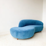 Vintage “Cloud” Style Sofa with New Upholstery