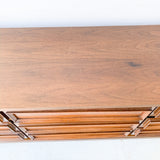 Mid Century Modern Dixie 9 Drawer Dresser