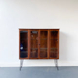 Mid Century Modern Lane Curio Cabinet