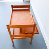 Teak Bar Cart