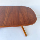 Danish Teak Niels Moller for Gudme Dining Table with 2 Leaves