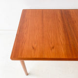 Mid Century Danish Teak Dining Tables with a Butterfly Leaf